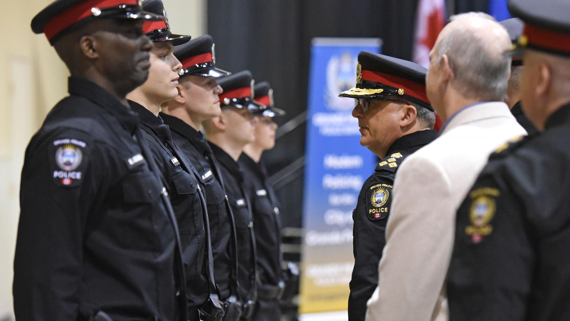 GPPS celebrates graduation of third recruit class and sixth Experienced Officer Program