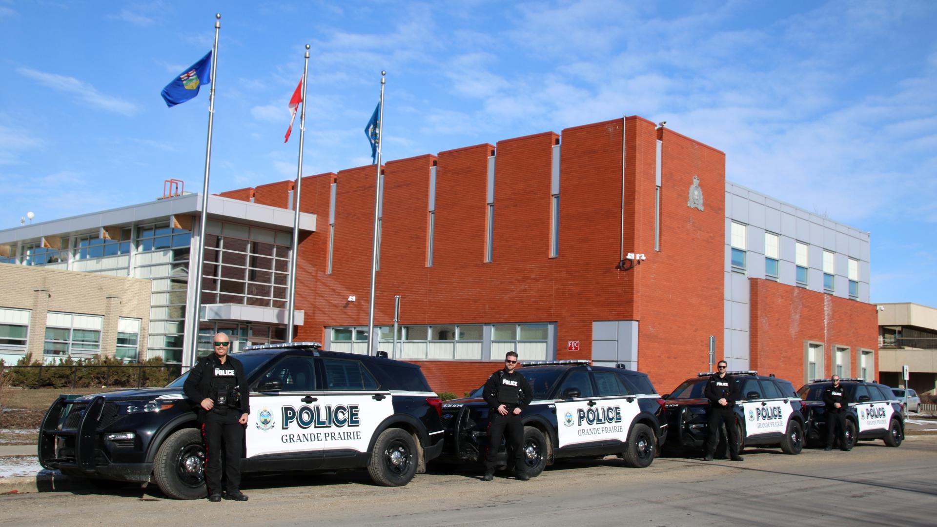 First GPPS marked cruisers delivered to Grande Prairie detachment