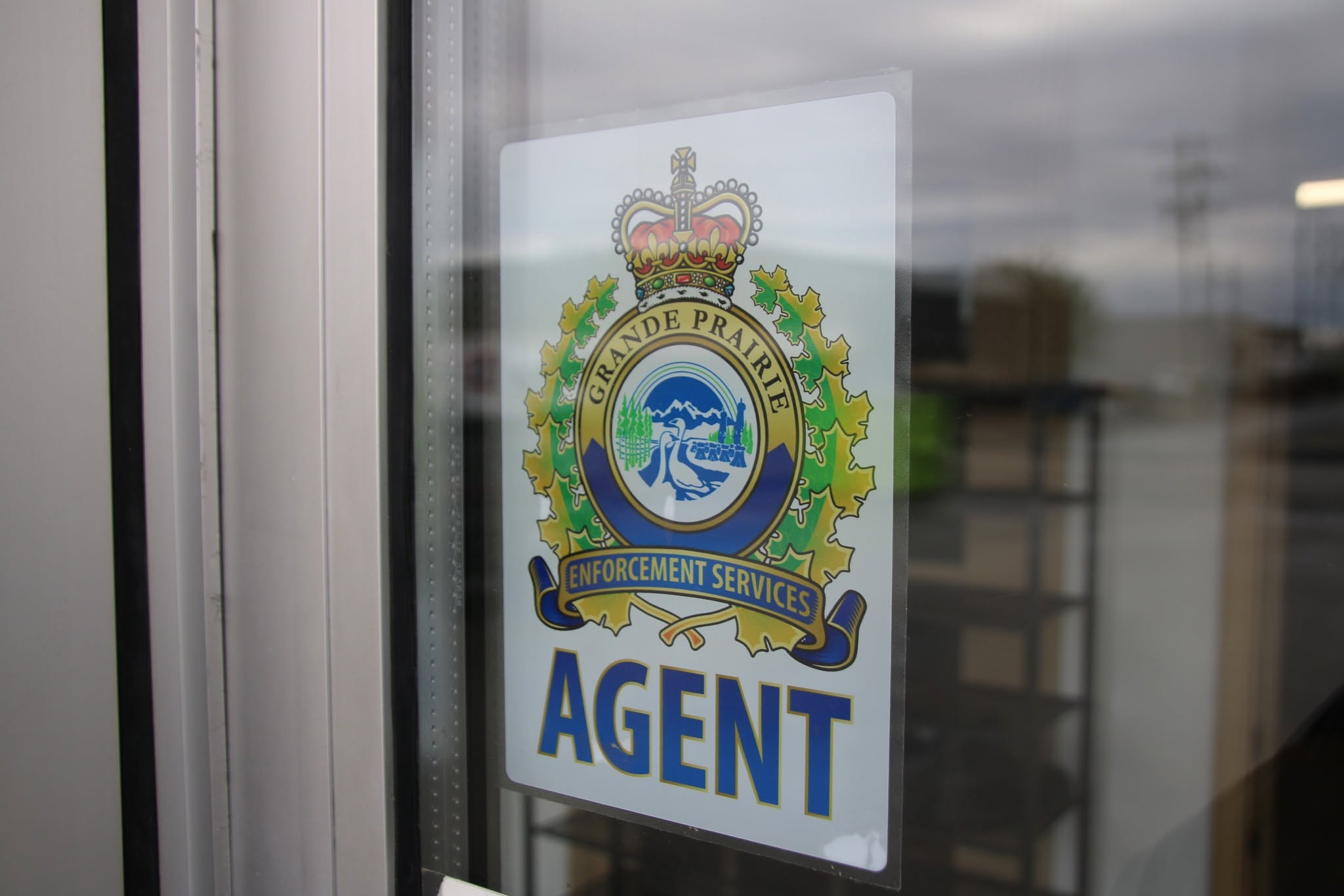 An AGENT program sticker