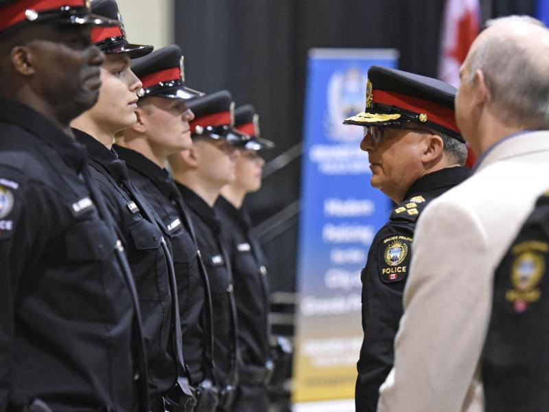 GPPS celebrates graduation of third recruit class and sixth Experienced Officer Program