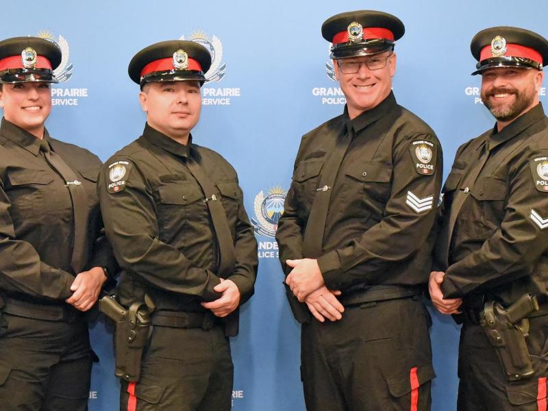 More experienced officers join the Grande Prairie Police Service