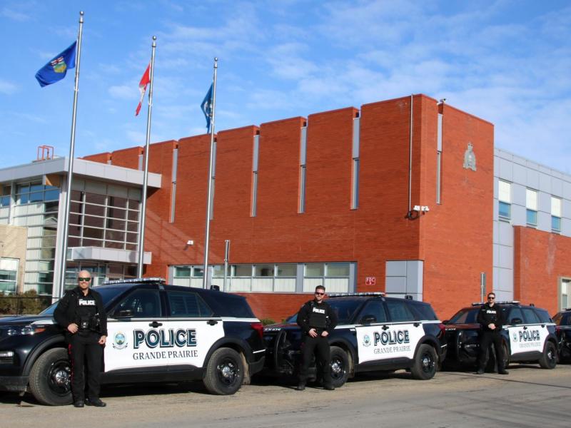First GPPS marked cruisers delivered to Grande Prairie detachment