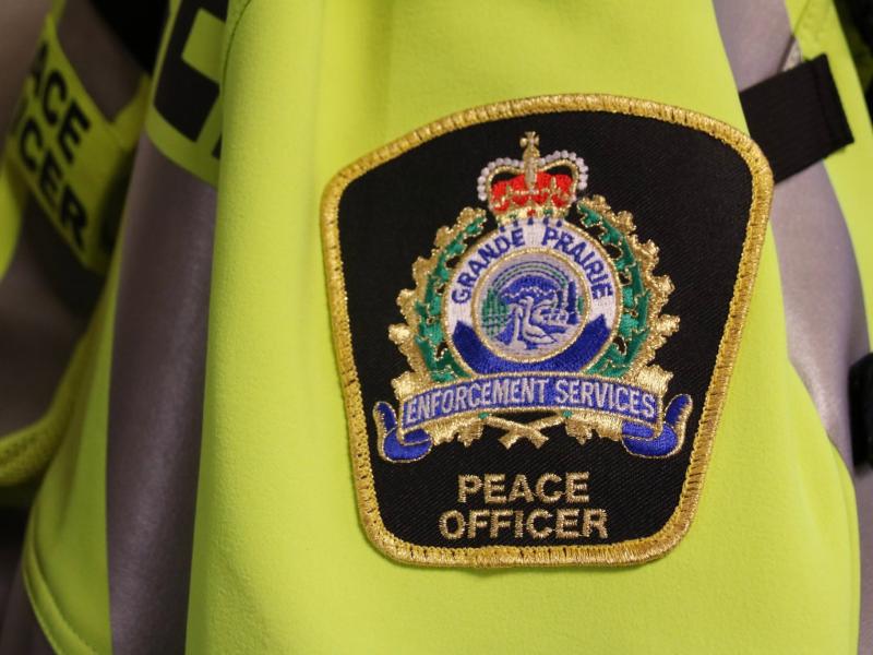 A Grande Prairie Enforcement Services jacket
